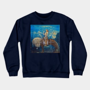 A Knight Rode On - John Bauer Crewneck Sweatshirt